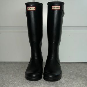 Hunter Original Matte Tall Boots Size 7